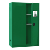 Pesticide Storage Cabinet, 45 gal., 65" H x 43" W x 18" D SPOC Demo