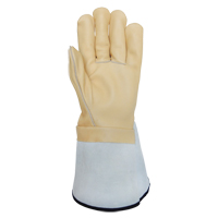 Lineman's Gloves, Small, Grain Cowhide Palm SPOC Demo