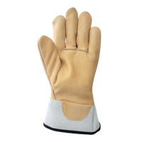 Lineman's Gloves, Small, Grain Cowhide Palm SPOC Demo