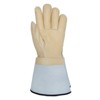 Lineman's Gloves, Small, Grain Cowhide Palm SPOC Demo