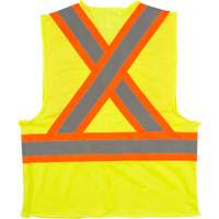Veste de s&eacute;curit&eacute; pour la circulation, Jaune lime haute visibilit&eacute;, Moyen, Polyester SPOC Demo