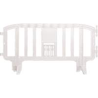 Barricade Movit, Emboîtables, 78" lo x 39" h, Blanc SPOC Demo