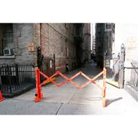 Barricade Multi-Gate, 43" h x 90" lo, Orange SPOC Demo