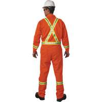 Combinaison non doubl&eacute;e Westex UltraSoft, Taille 4T-Grand, Orange, 8,7 cal/cm² SPOC Demo