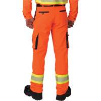 Ripstop High-Visibility Cargo Pants, Polyester, 28, High Visibility Orange SPOC Demo