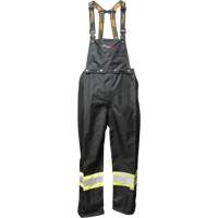 Pantalons &agrave; bavette ignifug&eacute;s Journeyman, Petit, Noir SPOC Demo