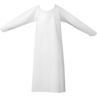 CoverMe Gowns, One Size, White, Polyurethane SPOC Demo