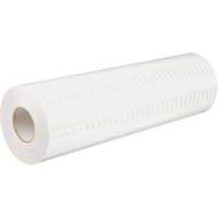 Feuille de rev&ecirc;tement de barricade prismatique de qualit&eacute; &agrave; haute intensit&eacute;, 2" la x 150' lo, 19 mils, Blanc SPOC Demo
