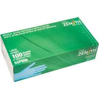 Puncture-Resistant Medical-Grade Disposable Gloves, Large, Nitrile, 3.5-mil, Powder-Free, Blue, Class 2 SPOC Demo
