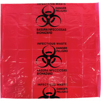 Dynamic Hazardous Waste Bags, Infectious Waste, 24" L x 24" W, 12 microns SPOC Demo