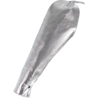 Welder's Heat Resistant Sleeves, 18", Aluminized Kevlar&reg;, Silver SPOC Demo