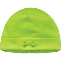 N-Ferno&reg; Skull Cap Beanie Hat with LED Lights, One Size, High-Visibility Lime Green SPOC Demo