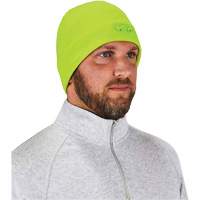 N-Ferno&reg; Skull Cap Beanie Hat with LED Lights, One Size, High-Visibility Lime Green SPOC Demo