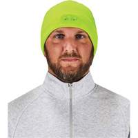 N-Ferno&reg; Skull Cap Beanie Hat with LED Lights, One Size, High-Visibility Lime Green SPOC Demo