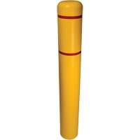 Couvre-bollard, 4" dia. x 54" l, Jaune SPOC Demo