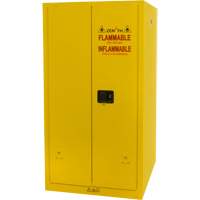 Armoire pour produits inflammables, 60 gal., 2 Porte(s), 34" La x 65" h x 34" p SPOC Demo