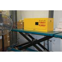 Flammable Storage Cabinet, 12 gal., 2 Door, 43" W x 18" H x 18" D SPOC Demo
