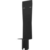 Porte-distributeur pour poteaux de barri&egrave;re pour le contr&ocirc;le des foules, Noir SPOC Demo