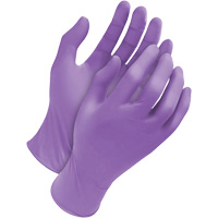 Deny Tripolymer Disposable Gloves, Large, Latex/Neoprene/Nitrile, 6-mil, Powder-Free, Purple SPOC Demo