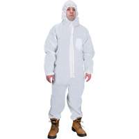 Hooded Coveralls, Medium, White, SMS SPOC Demo