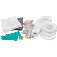 Trousse d'&eacute;quipement de lutte contre les d&eacute;versements, Huile seulement/Universel, Overpack, Absorbance de 20 gal. US SPOC Demo