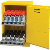 Flammable Aerosol Storage Cabinet, 12 gal., 1 Door, 23" W x 35" H x 18" D SPOC Demo
