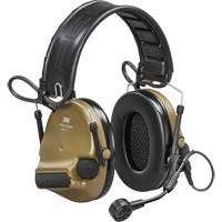 Peltor ComTac VI NIB Headset with Arc, Headband Style, 23 dB SPOC Demo
