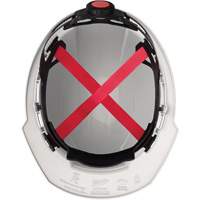 Front Brim Hardhat, Meets CSA Type 1, Ratchet Suspension, Non-Vented SPOC Demo