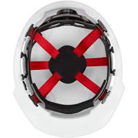 Front Brim Hardhat, Meets CSA Type 1, Ratchet Suspension, Vented SPOC Demo