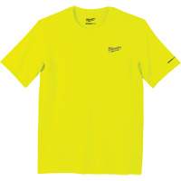 Chandail l&eacute;ger &agrave; haute visibilit&eacute; Workskin, Hommes, Petit, Jaune SPOC Demo