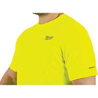 Chandail l&eacute;ger &agrave; haute visibilit&eacute; Workskin, Hommes, Petit, Jaune SPOC Demo