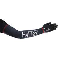 HyFlex&reg; Wide High Cut Compression Sleeve, 18", Kevlar&reg;/Polyamide/Spandex/Stainless Steel, Blue SPOC Demo