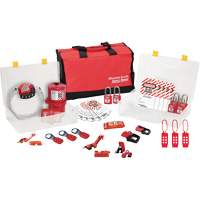 Premier Lockout Kit with Zenex Thermoplastic Locks, Electrical Kit, 27 Components SPOC Demo