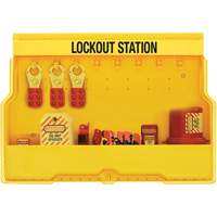 Premier Electrical Lockout Station, None Padlocks, 16 Padlock Capacity, Padlocks Not Included SPOC Demo