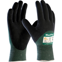 Gants sans coutures r&eacute;sistant aux coupures ATG MaxiFlex Cut, Taille Grand, Calibre 15, Rev&ecirc;tement Nitrile, Enveloppe en Fil technique, ASTM ANSI niveau A2/EN 388 niveau 3/EN 388 niveau B SPOC Demo