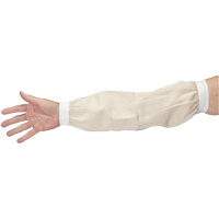 Manchettes, 18", Coton, Blanc SPOC Demo