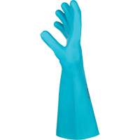 Gants chimiques Flextril, Taille 7, 12,5" lo, Nitrile, Doublure en Nylon SPOC Demo