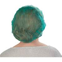 Bouffant Caps, Polypropylene, 21", Green SPOC Demo