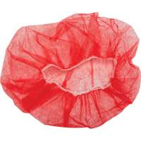 Bouffant Caps, Polypropylene, 21", Red SPOC Demo
