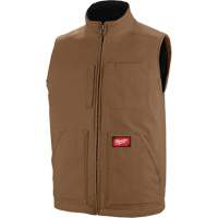 Veste doubl&eacute;e en sherpa ultra-r&eacute;sistante, Hommes, Petit, Brun SPOC Demo