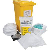 Trousse de lutte contre les d&eacute;versements de premi&egrave;re qualit&eacute;, Huile seulement, Bac, Absorbance de 63 gal. US SPOC Demo