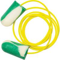 Bouchons d'oreilles biosourc&eacute;s Mega Bullet BioSoft, Vrac - Boîte, Avec cordon SPOC Demo
