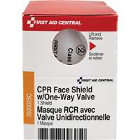 Recharge de visi&egrave;re RCR avec soupape unidirectionnelle SmartCompliance, Masque &agrave; usage unique, Classe 2 SPOC Demo