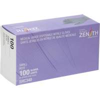 Medical Grade Disposable Gloves, Small, Nitrile, 6-mil, Powder-Free, Black, Class 2 SPOC Demo
