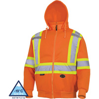 6924 Hoodie, Small, High Visibility Orange SPOC Demo