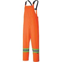 5598 Combinaison de pluie imperm&eacute;able et l&eacute;g&egrave;re, Polyester/PVC, Petit, Orange haute visibilit&eacute; SPOC Demo