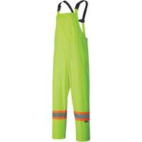5599 Combinaison de pluie imperm&eacute;able et l&eacute;g&egrave;re, Polyester/PVC, T-petit, Jaune lime haute visibilit&eacute; SPOC Demo