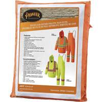 5608 Combinaison de pluie imperm&eacute;able 210D, Polyester/PVC, Petit, Orange haute visibilit&eacute; SPOC Demo