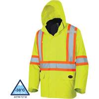 5633 Manteau 3 en 1 The Rock, Jaune lime haute visibilit&eacute;, T-petit SPOC Demo