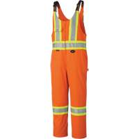 6617Z Safety Overalls with Leg Zippers, Poly-Cotton, 36, High Visibility Orange SPOC Demo